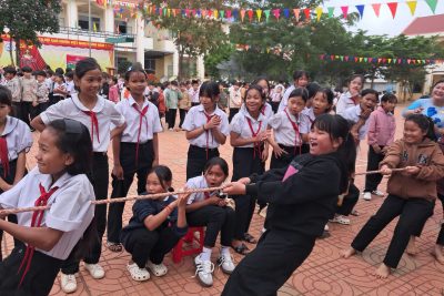 TƯNG BỪNG NGÀY HỘI THIẾU NHI VUI KHỎE CỦA HỌC SINH TRƯỜNG TH KIM ĐỒNG – NÂM NUNG – LÂM ĐỒNG