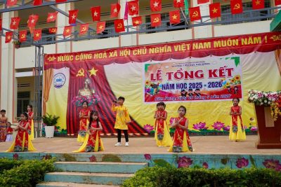 TRƯỜNG TIỂU HỌC KIM ĐỒNG – XÃ NÂM NUNG TỔ CHỨC LỄ TỔNG KẾT NĂM HỌC 2025 – 2026.